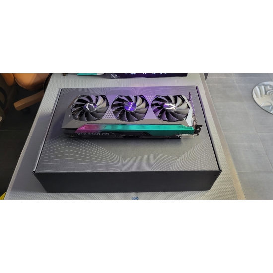 Używana, sprawna karta graficzna ZOTAC Geforce RTX 3070 Ti 8GB GDDR6 Trinity OC