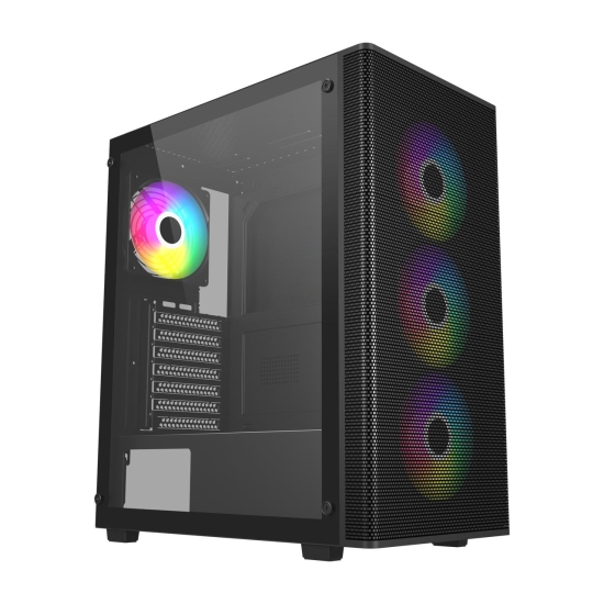 Komputer do gier M220 Intel i5-12400F 16GB RX 9060XT 1TB 600W  W11Pro czarny